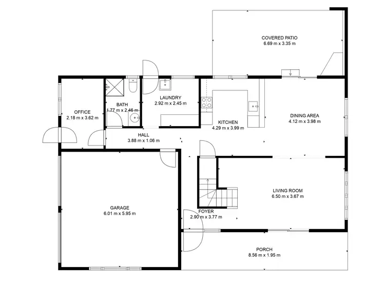 Floorplan of Homely house listing, 549 Branyan Drive, Branyan QLD 4670