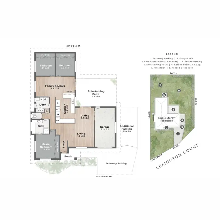 Floorplan of Homely house listing, 5 Lexington Court, Kippa-Ring QLD 4021