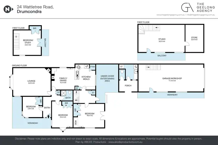 Floorplan of Homely house listing, 24 Wattletree Road, Drumcondra VIC 3215