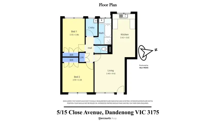 Floorplan of Homely flat listing, 5/15 Close Avenue, Dandenong VIC 3175