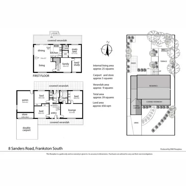 Floorplan of Homely house listing, 8 Sanders Road, Frankston South VIC 3199