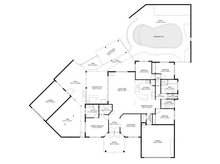 Floorplan of Homely house listing, 80 Chancellor Drive, Avenell Heights QLD 4670