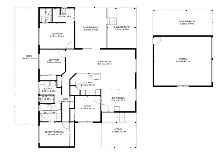 Floorplan of Homely house listing, 17 Pinto Avenue, Branyan QLD 4670
