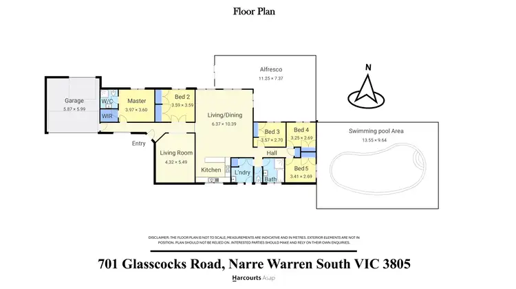 Floorplan of Homely house listing, 701 Glasscocks Road, Narre Warren South VIC 3805
