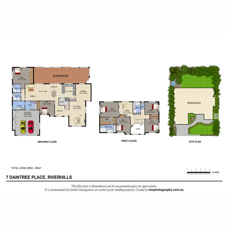 Floorplan of Homely house listing, 7 Daintree Place, Riverhills QLD 4074