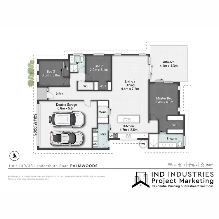 Floorplan of Homely house listing, 140/38 Landershute Road, Palmwoods QLD 4555