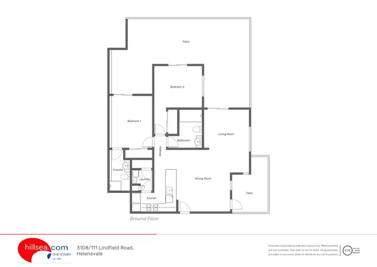 Floorplan of Homely unit listing, 3108/111 Lindfield Road, Helensvale QLD 4212