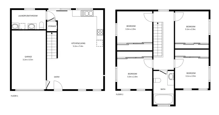 Floorplan of Homely house listing, 91 Kurrajong Crescent, Albury NSW 2640