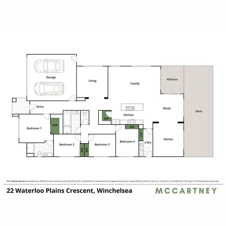 Floorplan of Homely house listing, 22 Waterloo Plains, Winchelsea VIC 3241