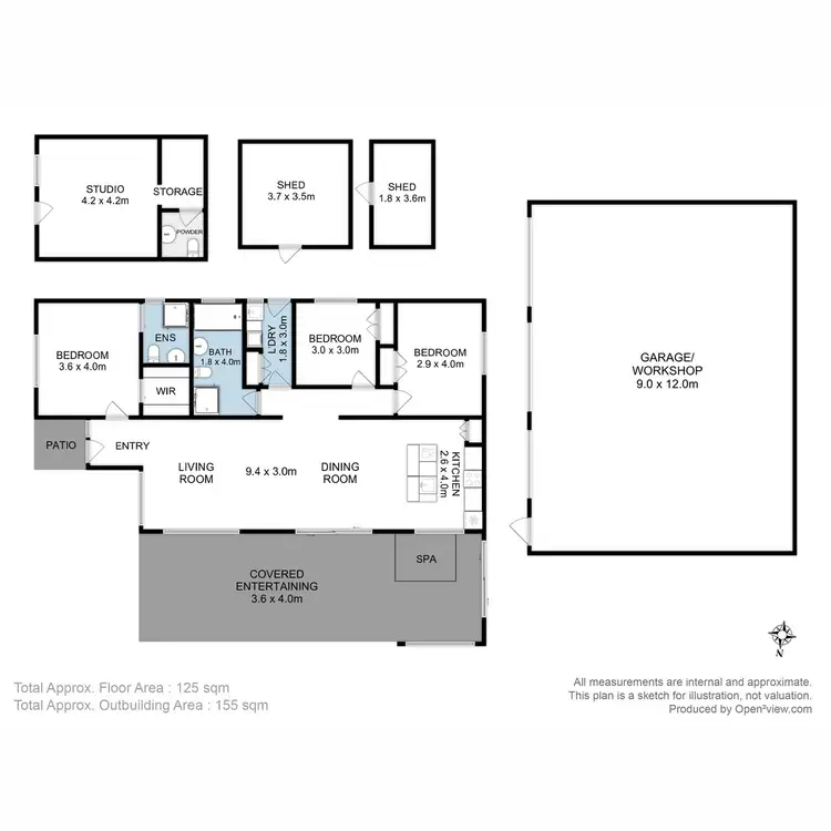 Floorplan of Homely house listing, 10 Tarleton Street, Swansea TAS 7190