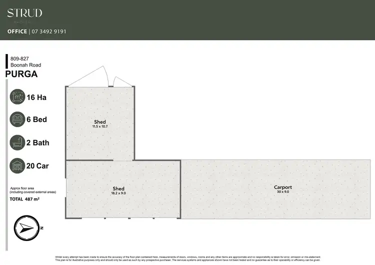Floorplan of Homely house listing, 809-827 Ipswich Boonah Road, Purga QLD 4306