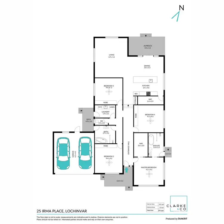 Floorplan of Homely house listing, 25 Irma Place, Lochinvar NSW 2321