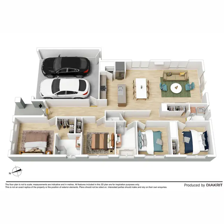 Floorplan of Homely house listing, 4 Austral Street, Beveridge VIC 3753