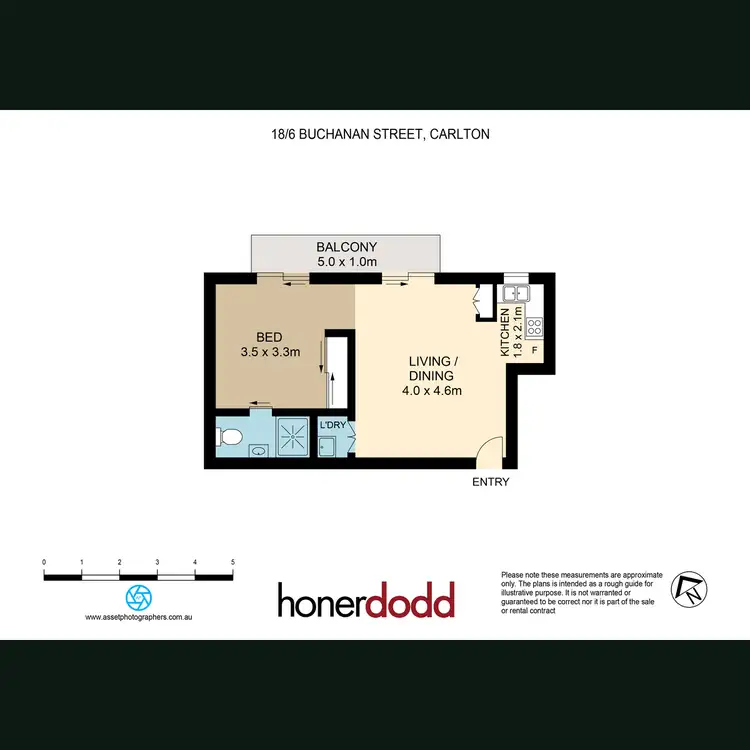 Floorplan of Homely apartment listing, 18/6 Buchanan Street, Carlton NSW 2218