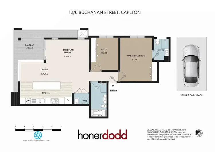 Floorplan of Homely alpine listing, 12/6 Buchanan Street, Carlton NSW 2218