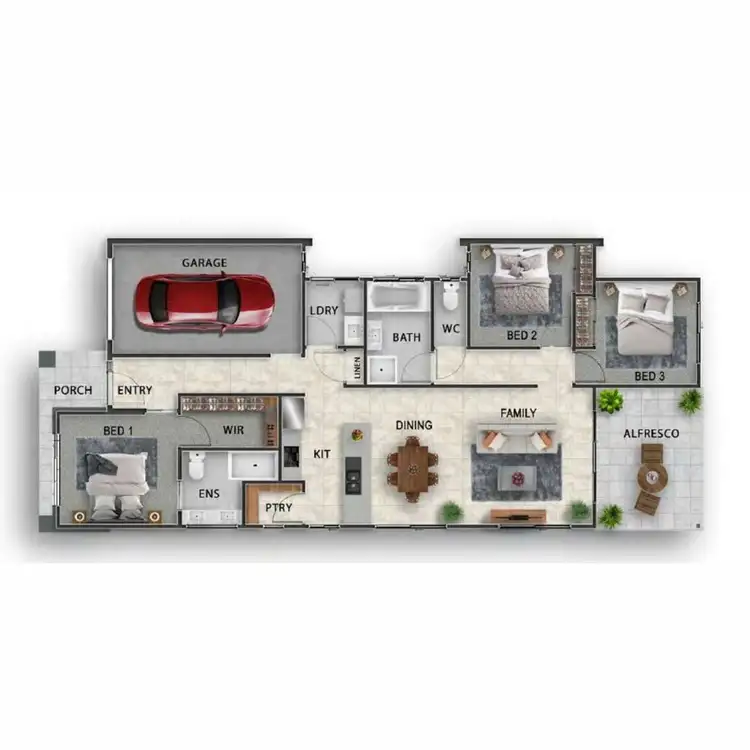 Floorplan of Homely house listing, 7 Barossa Street, Banya QLD 4551
