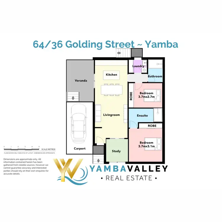 Floorplan of Homely retirement listing, 64/36 Golding Street, Yamba NSW 2464