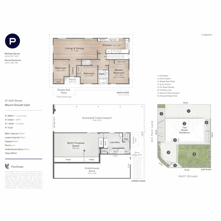 Floorplan of Homely house listing, 31 Hoff Street, Mount Gravatt East QLD 4122