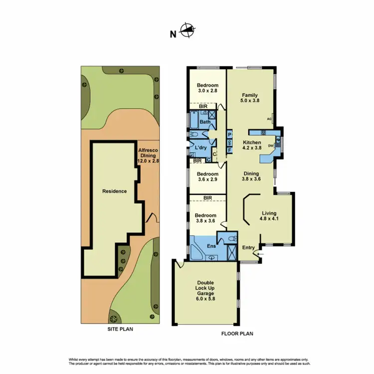 Floorplan of Homely house listing, 16 Lush Court, Altona Meadows VIC 3028