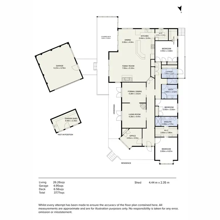 Floorplan of Homely house listing, 10 Arthurs Drive, Warragul VIC 3820