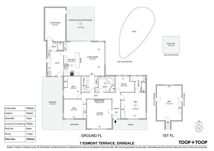 Floorplan of Homely house listing, 7 Egmont Terrace, Erindale SA 5066