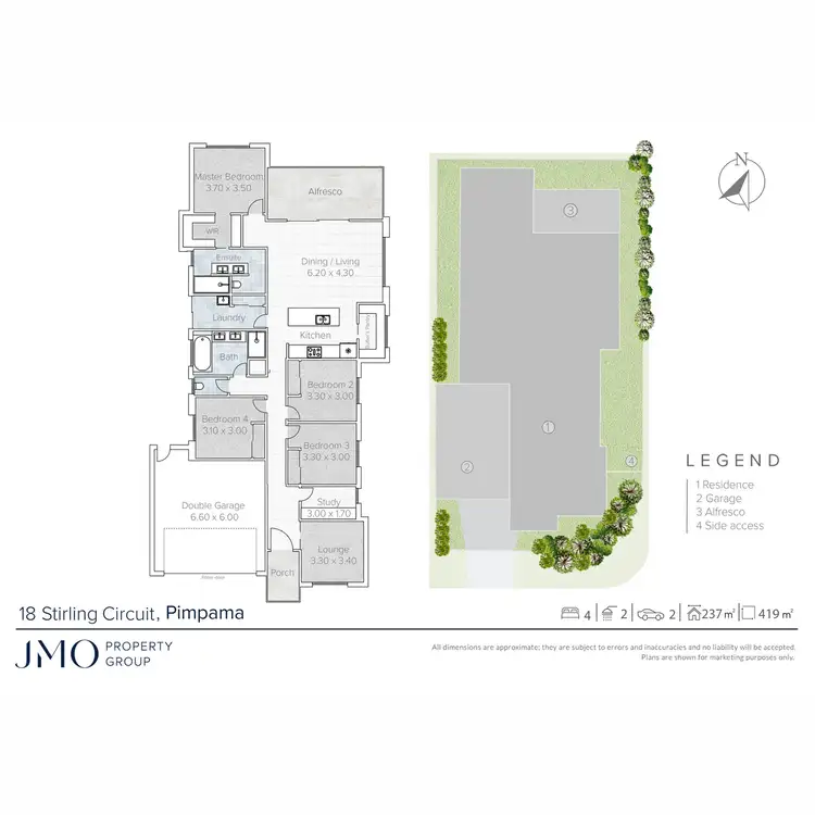 Floorplan of Homely house listing, 18 Stirling Circuit, Pimpama QLD 4209