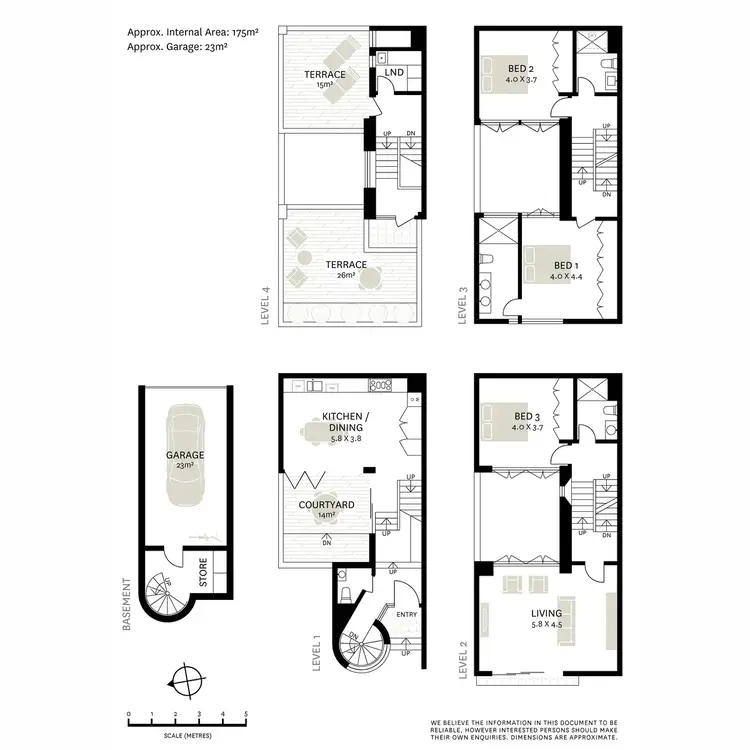 Floorplan of Homely townhouse listing, 56 Little Riley Street, Surry Hills NSW 2010