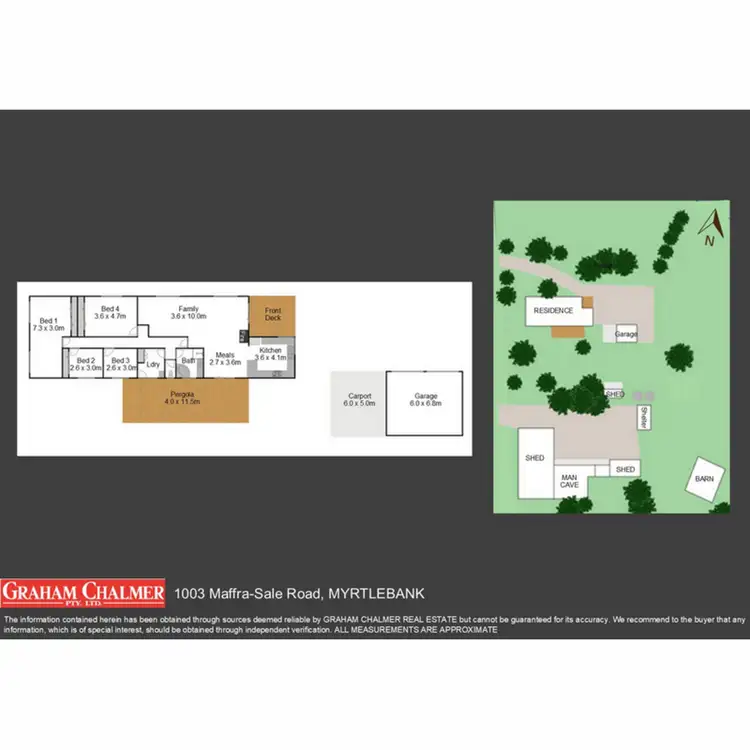 Floorplan of Homely rural property listing, 1003 Maffra-Sale Road, Myrtlebank VIC 3851