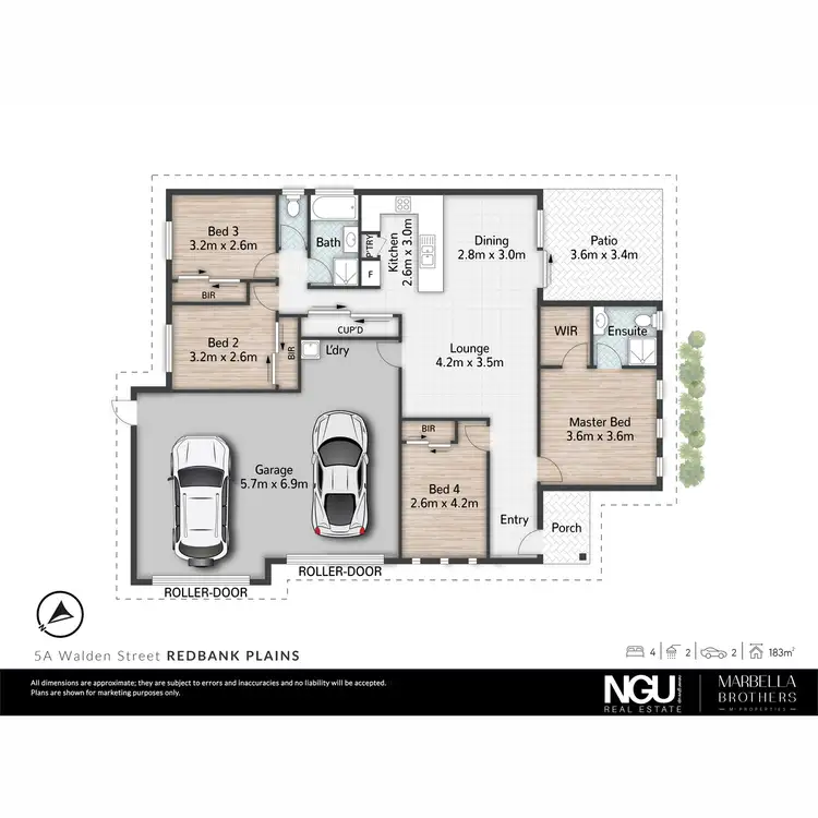 Floorplan of Homely house listing, 5A Walden Street, Redbank Plains QLD 4301