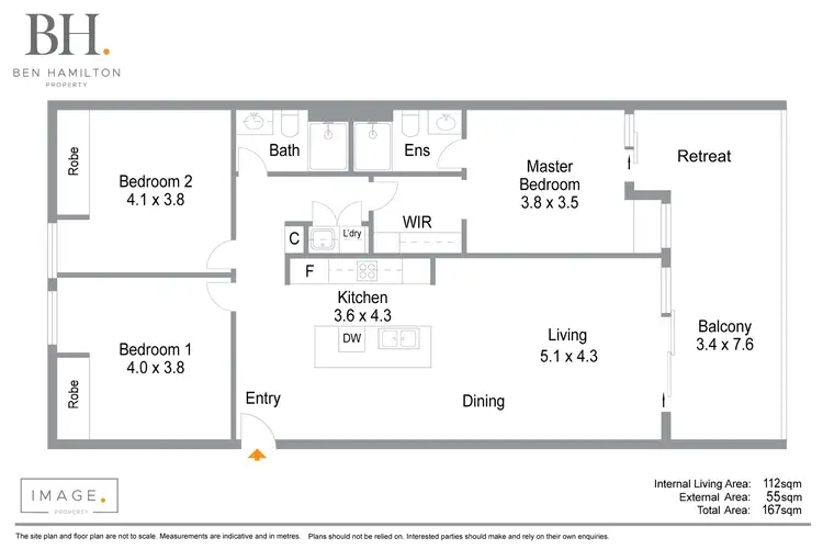 Floorplan of Homely unit listing, 505/5 Bermagui Crescent, Buddina QLD 4575