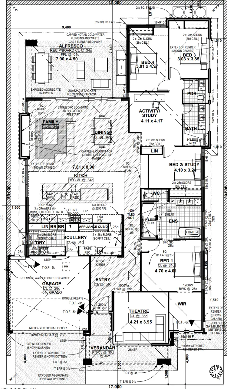 Floorplan of Homely house listing, 40 Broadmeadows Drive, Bushmead WA 6055