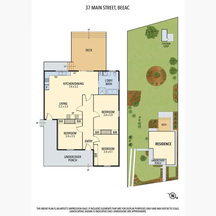 Floorplan of Homely house listing, 37 Main Street, Beeac VIC 3251