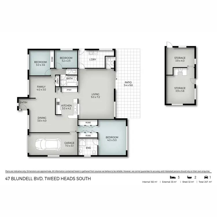 Floorplan of Homely house listing, 47 Blundell Boulevard, Tweed Heads South NSW 2486