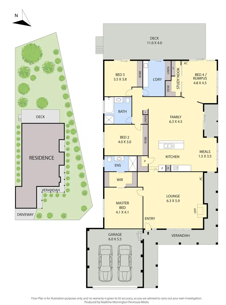 Floorplan of Homely house listing, 101 Aqueduct Road, Langwarrin VIC 3910