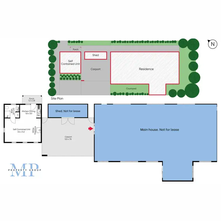 Floorplan of Homely studio listing, Studio 7/5 The Avenue, Mccrae VIC 3938