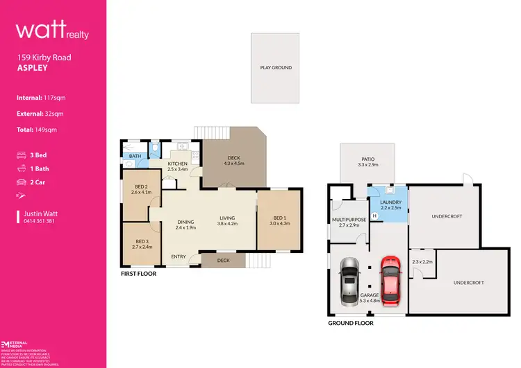 Floorplan of Homely house listing, 159 Kirby Road, Aspley QLD 4034