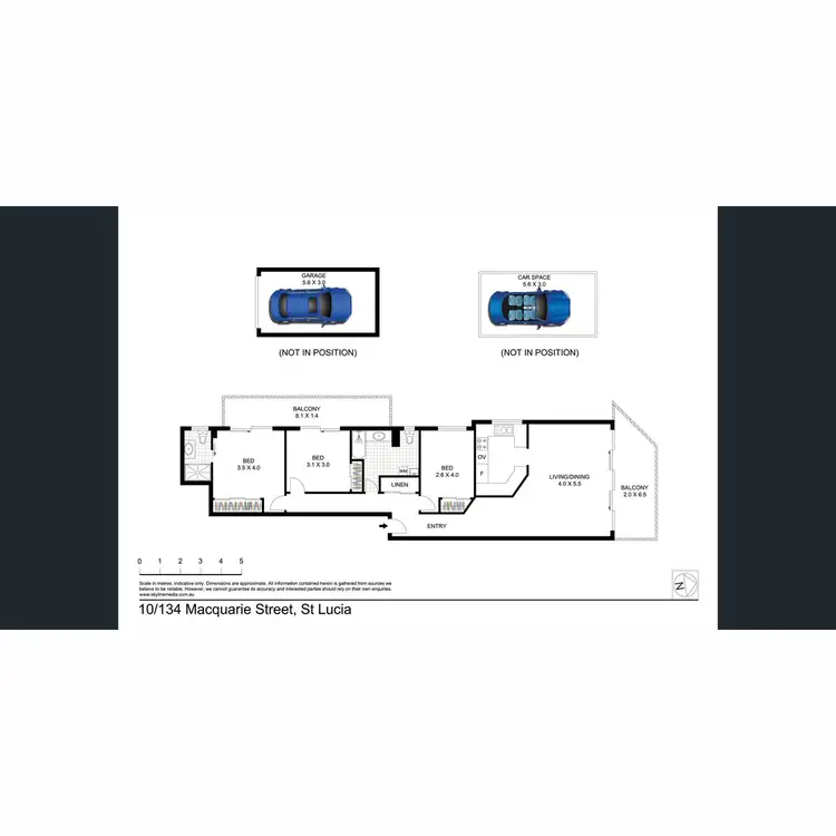 Floorplan of Homely unit listing, 10/134 Macquarie Street, St Lucia QLD 4067