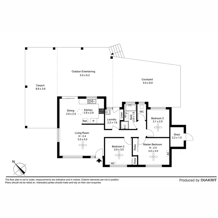 Floorplan of Homely house listing, 2 Weymouth Street, Alexandra Hills QLD 4161