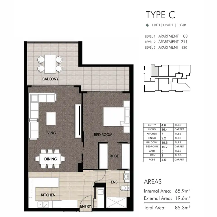 Floorplan of Homely apartment listing, 20/5 Belbora, Shailer Park QLD 4128
