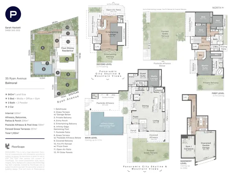 Floorplan of Homely house listing, 35 Ryan Avenue, Balmoral QLD 4171