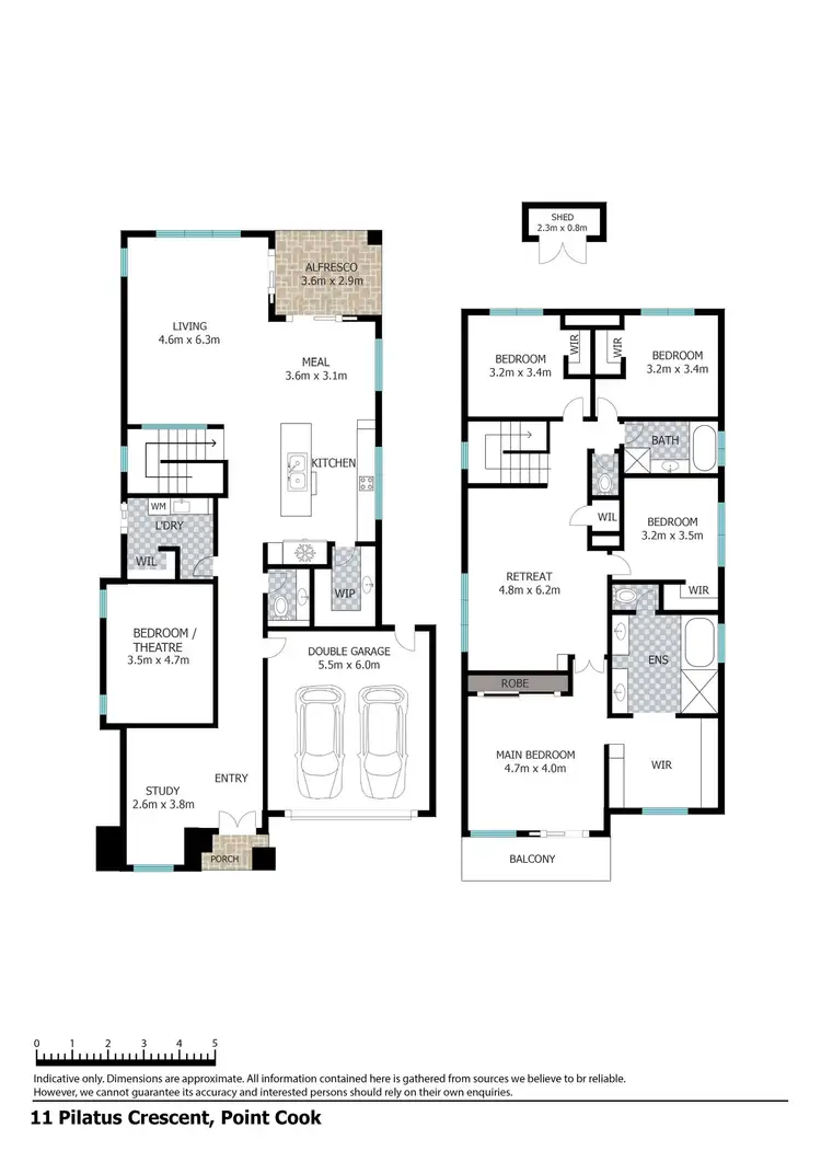 Floorplan of Homely house listing, 11 Pilatus Crescent, Point Cook VIC 3030