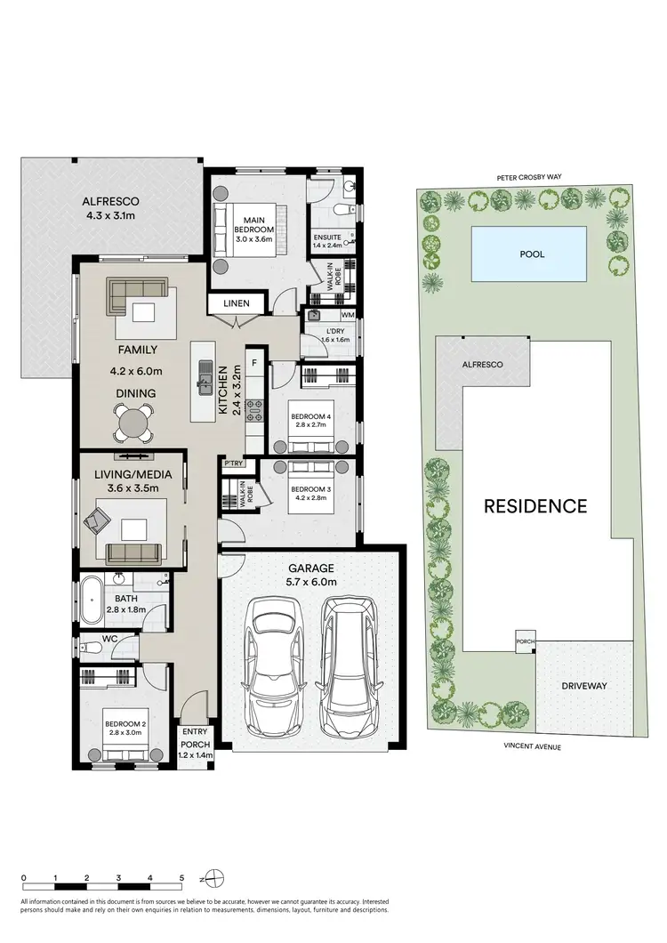 Floorplan of Homely house listing, 33 Vincent Avenue, Sippy Downs QLD 4556