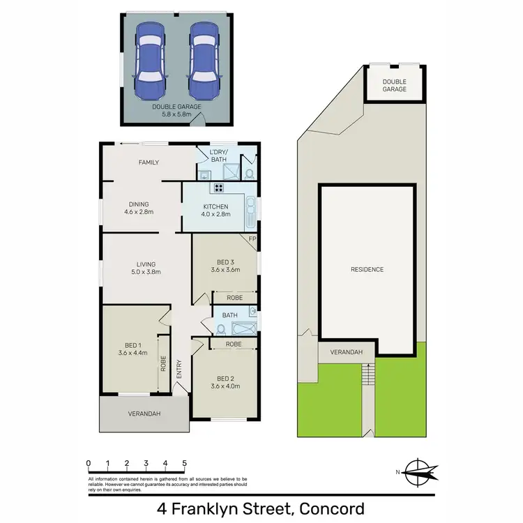 Floorplan of Homely house listing, 4 Franklyn Street, Concord NSW 2137