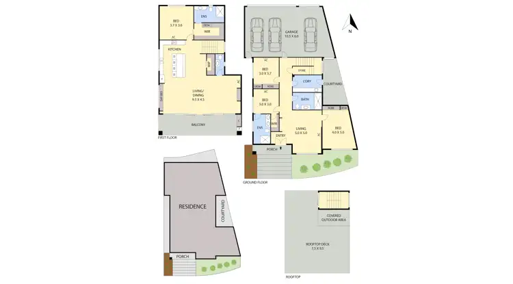Floorplan of Homely house listing, 26 Anchorage Avenue, Safety Beach VIC 3936