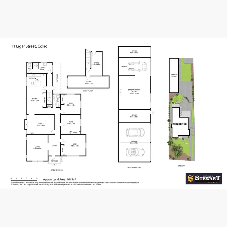 Floorplan of Homely house listing, 11 Ligar Street, Colac VIC 3250