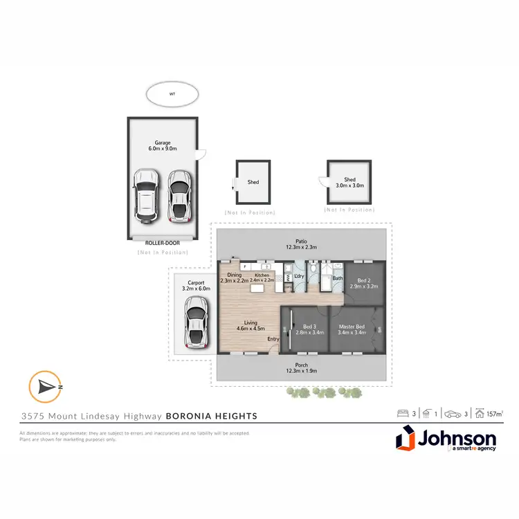 Floorplan of Homely house listing, 3575 Mount Lindesay Highway, Boronia Heights QLD 4124