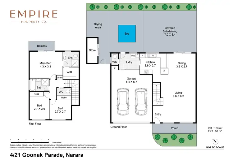 Floorplan of Homely townhouse listing, 4/21 Goonak Parade, Narara NSW 2250