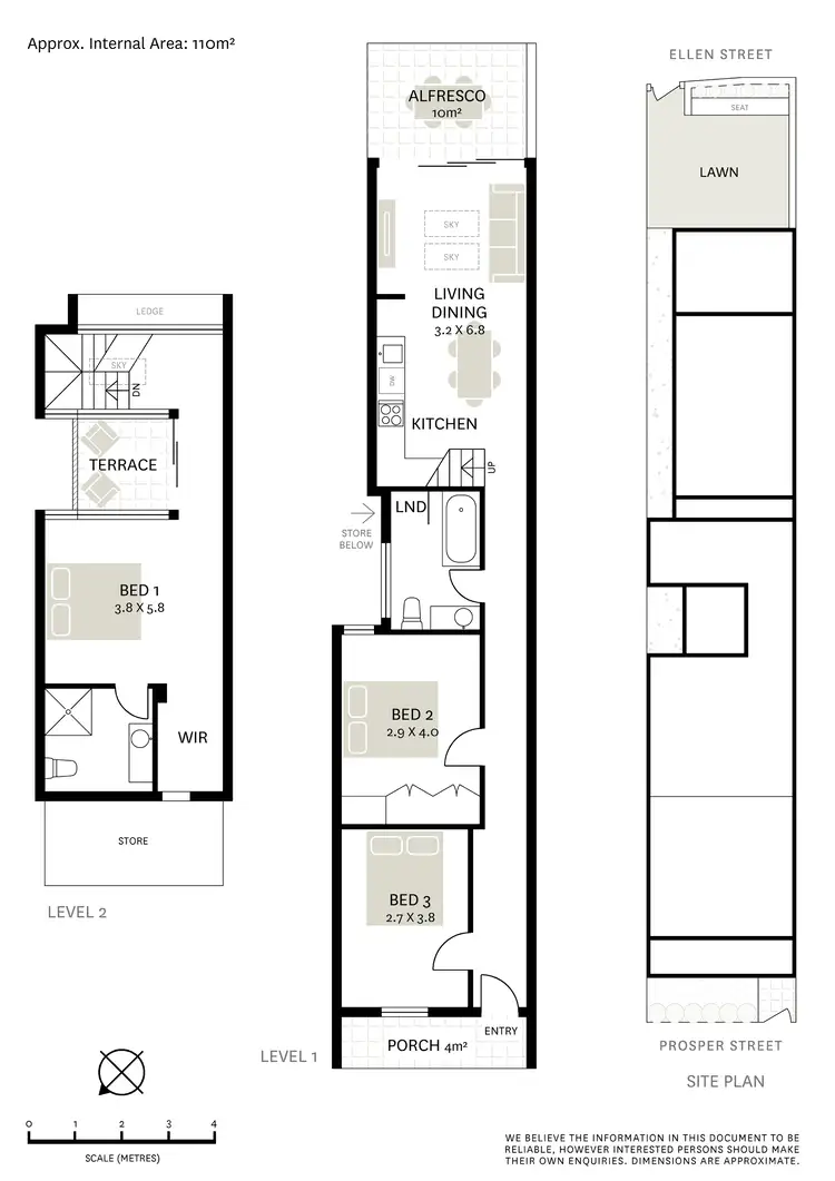 Floorplan of Homely house listing, 3 Prosper Street, Rozelle NSW 2039