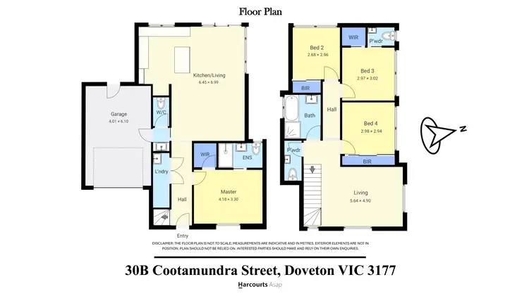 Floorplan of Homely house listing, 30B Cootamundra Street, Doveton VIC 3177
