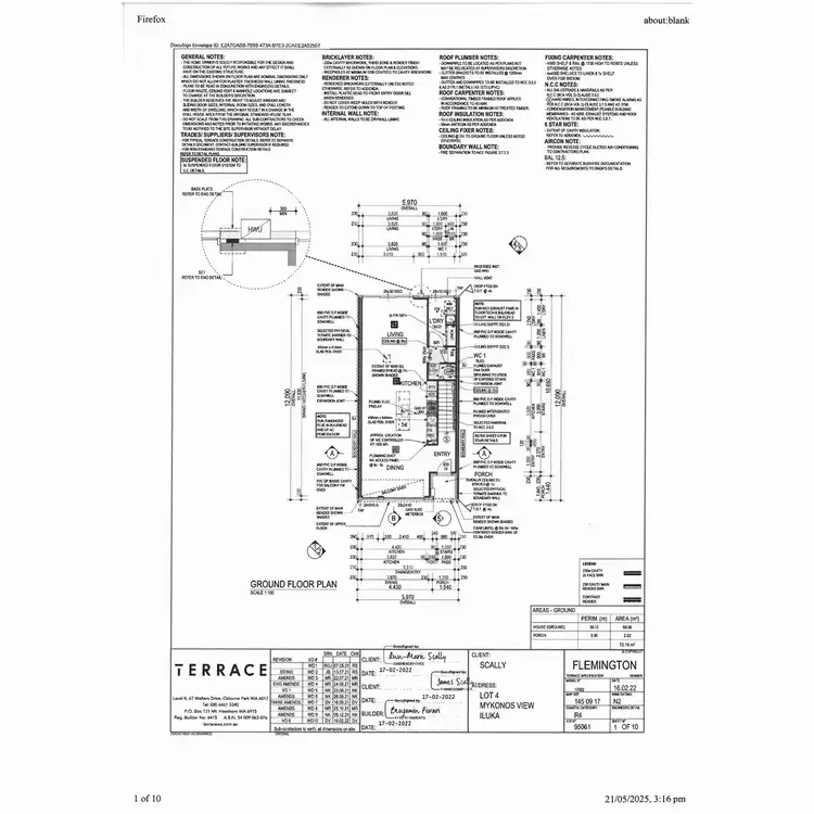 Floorplan of Homely house listing, 21 Mykonos View, Iluka WA 6028